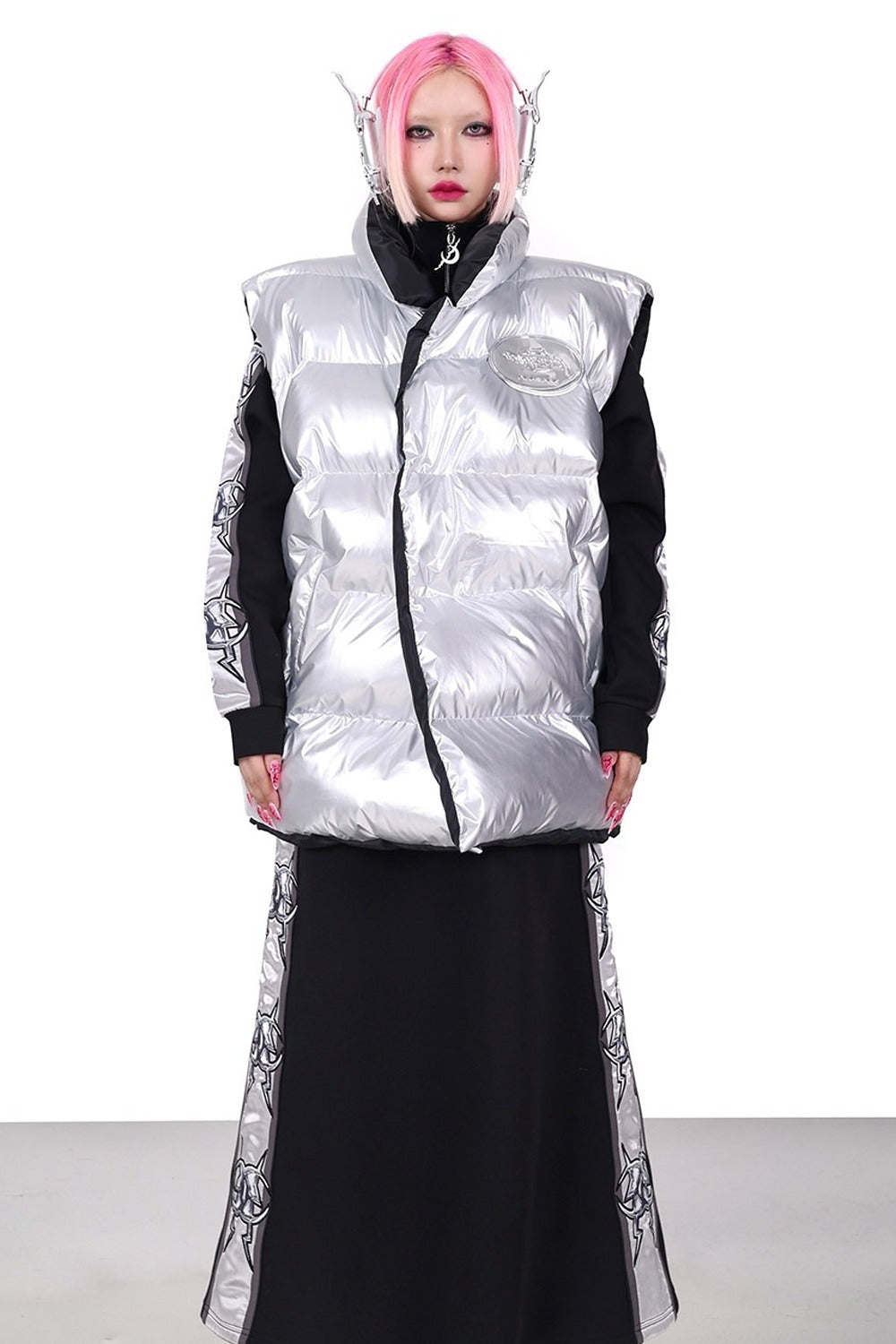 Reversible Y2K Cotton Vest