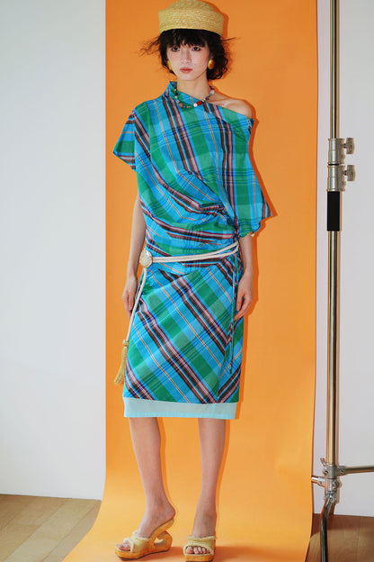 Faux Two-Piece Summer Skirt