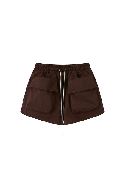Cuffed Cargo Pants Shorts