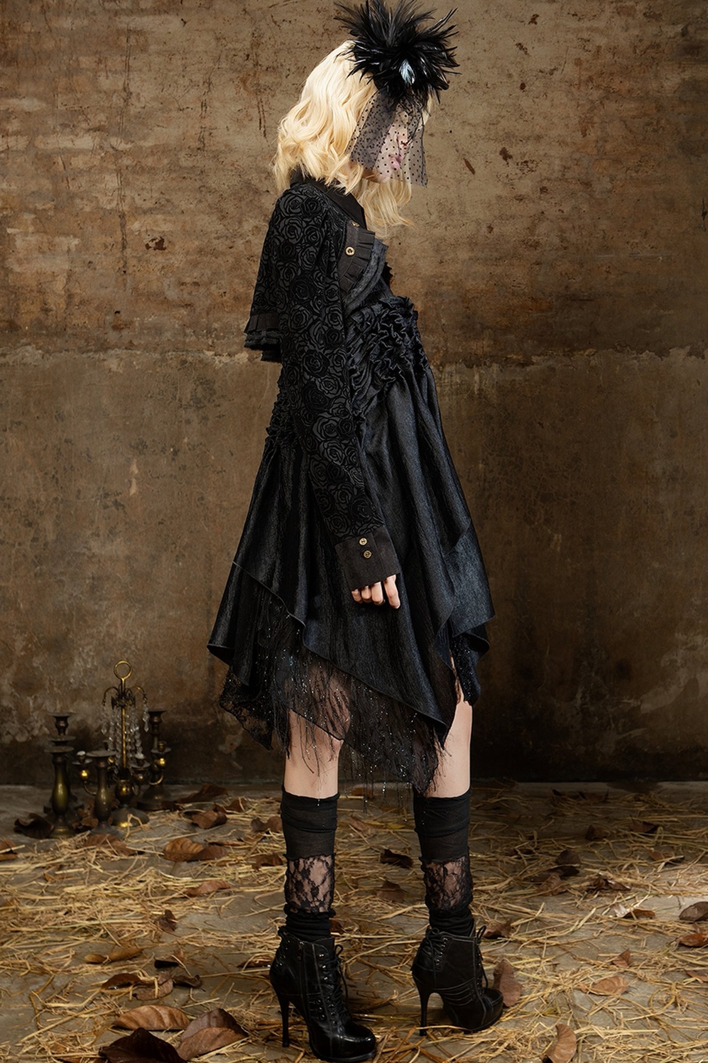 Gothic Punk Long-Sleeved Jacket