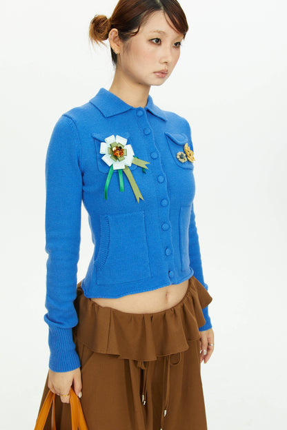 3D Floral Dual-Use Brooch