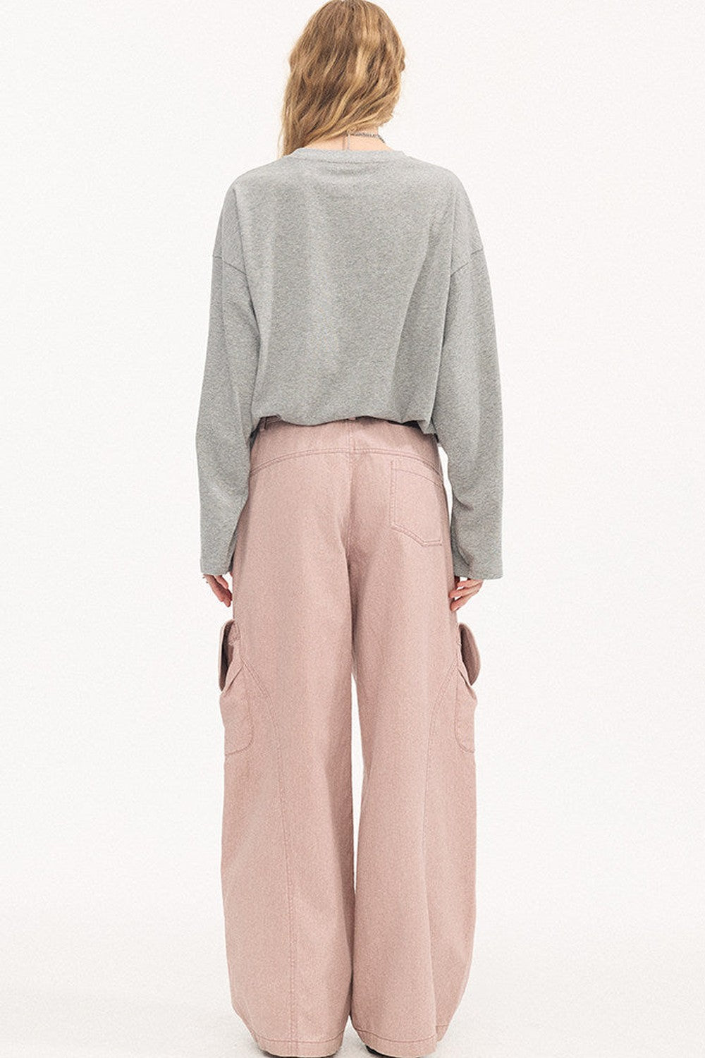 Vintage Washed Pocket Cargo Pants