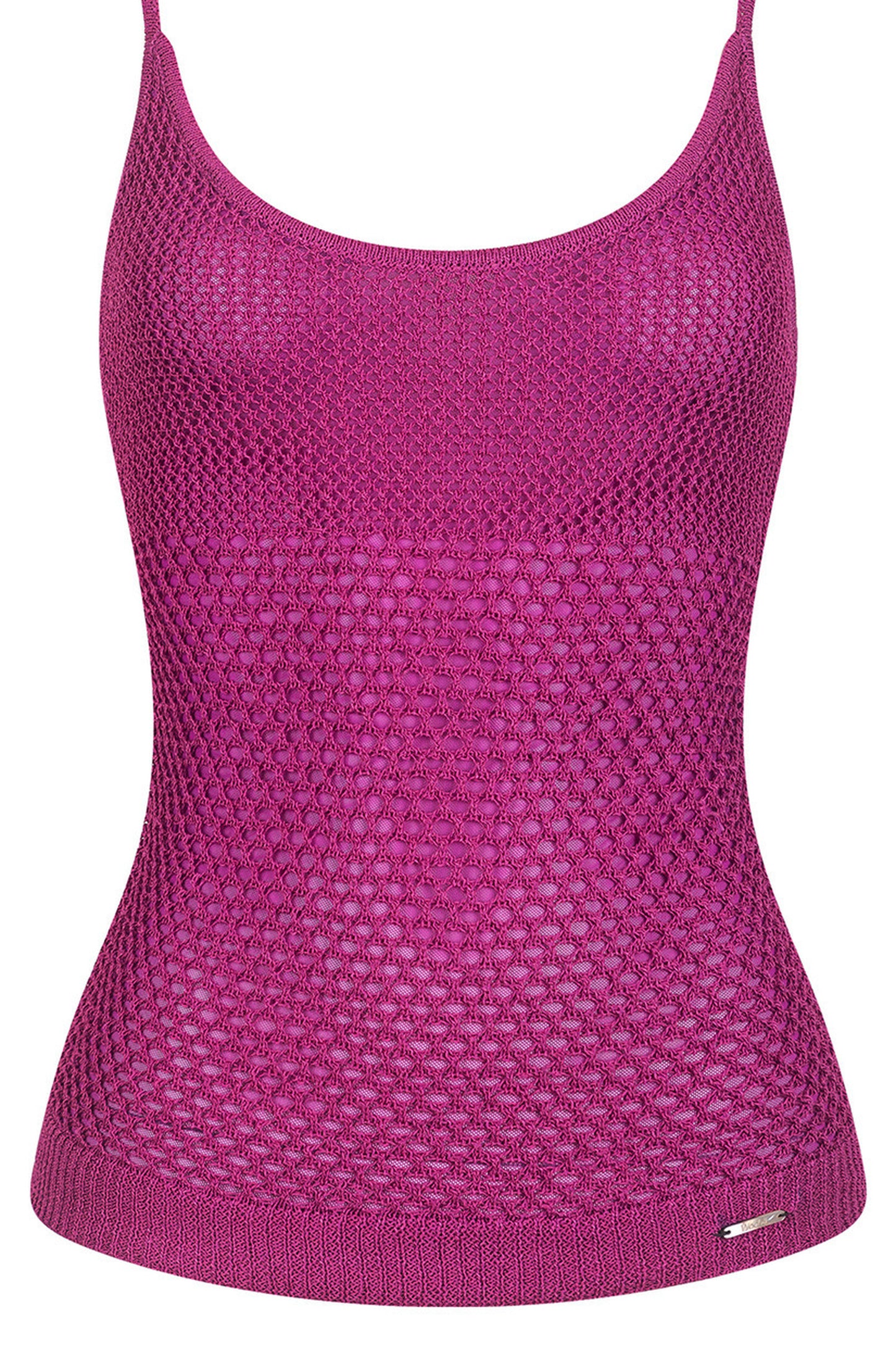 Solid Color U-Neck Knit Camisole