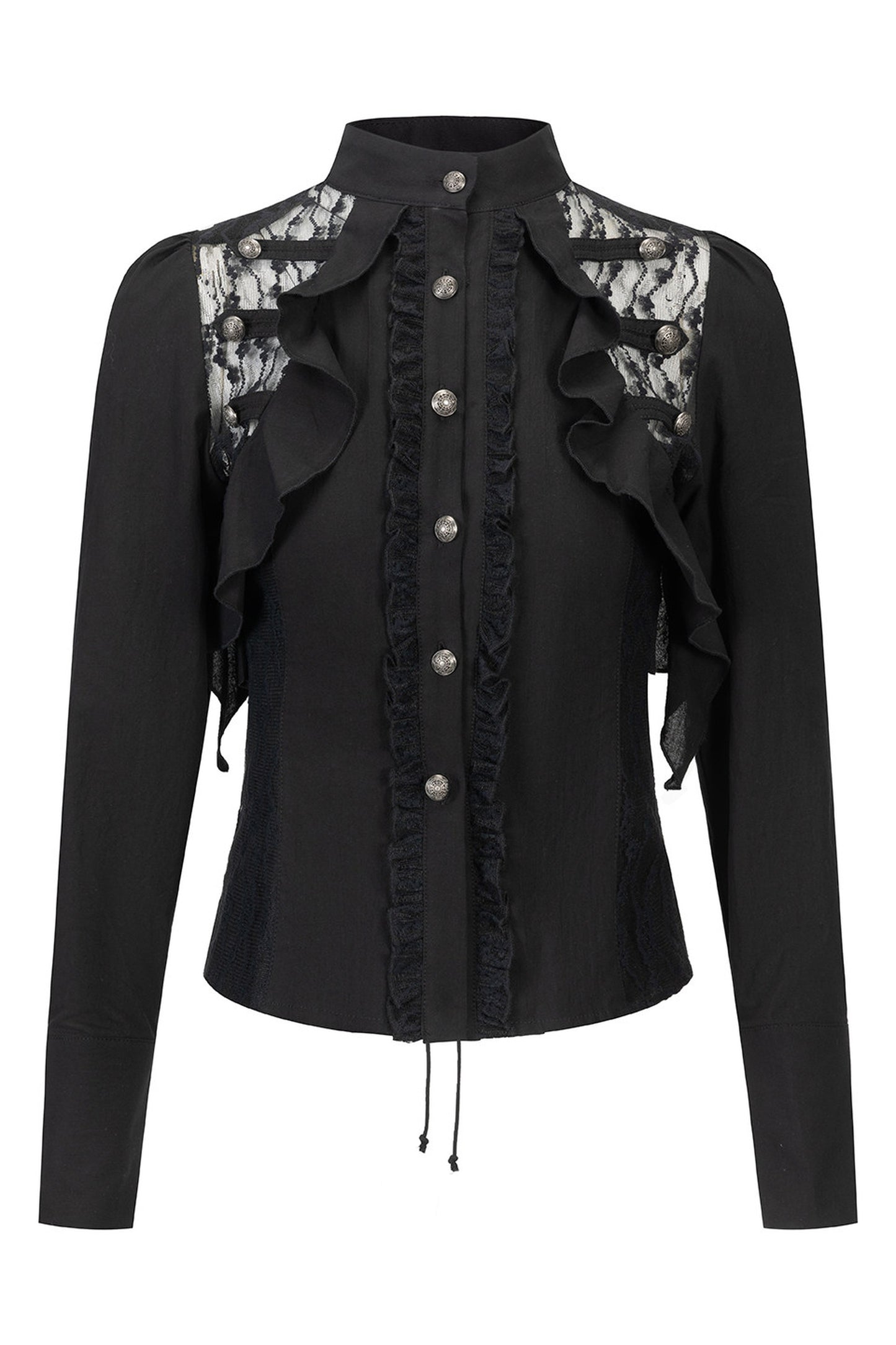 Napoleon Lace Chiffon Blouse