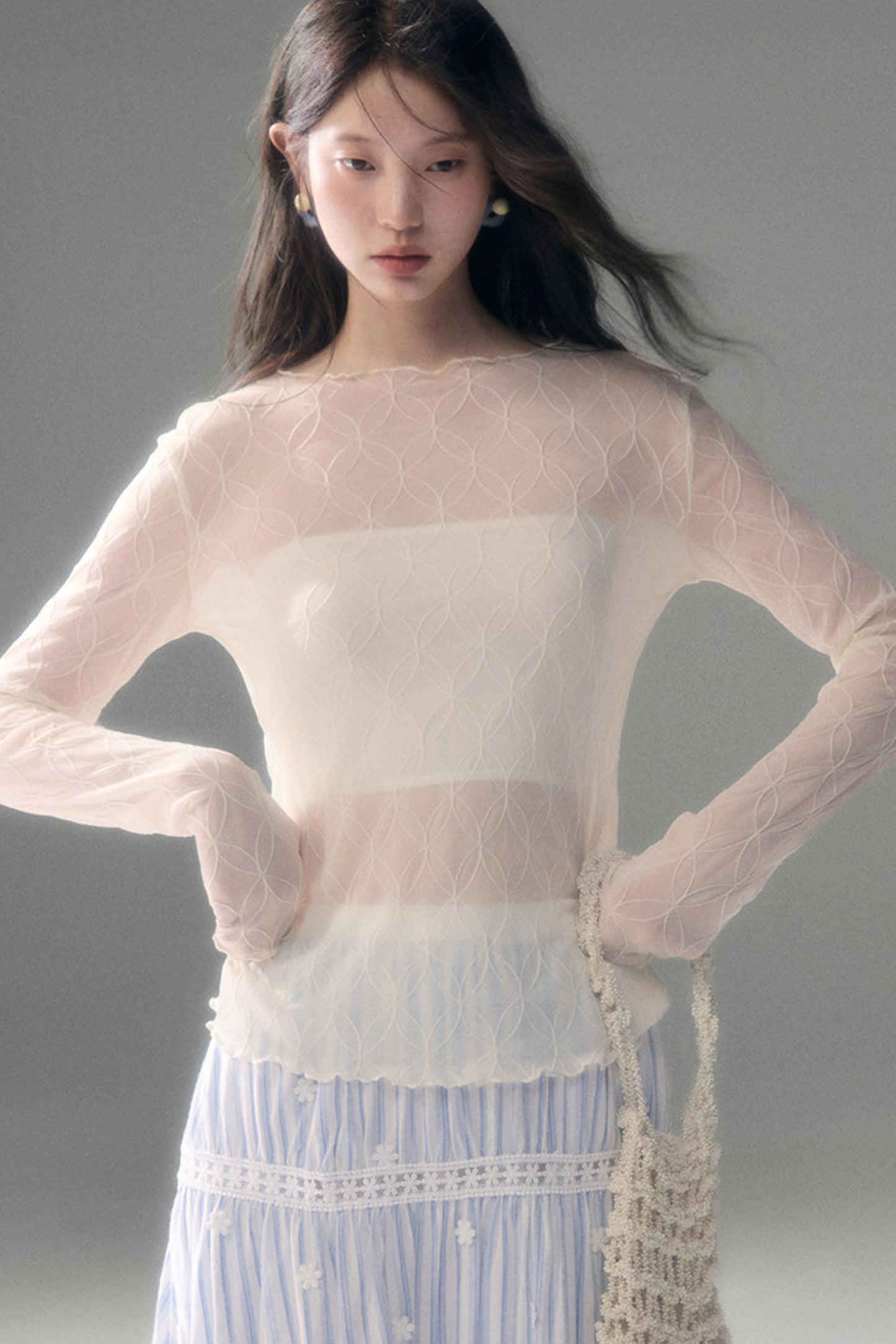 Echo of the Wind Lace Top