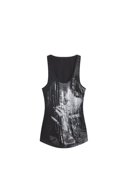 Millennial Hottie Sequin Vest