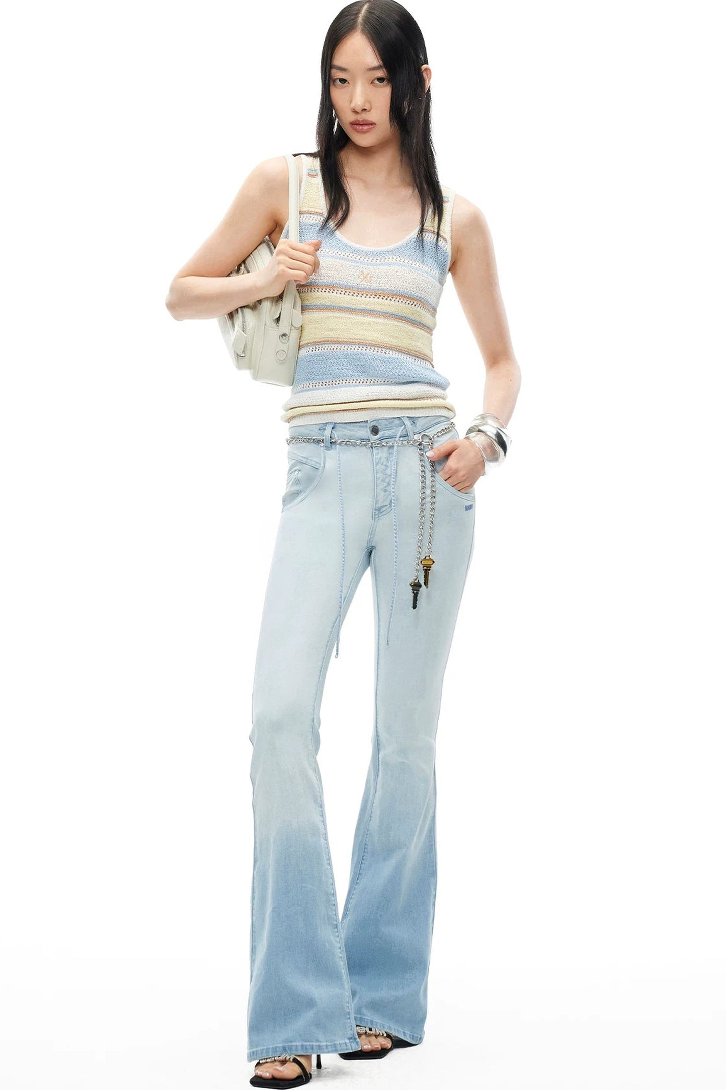 Loop Yarn Knit Vest