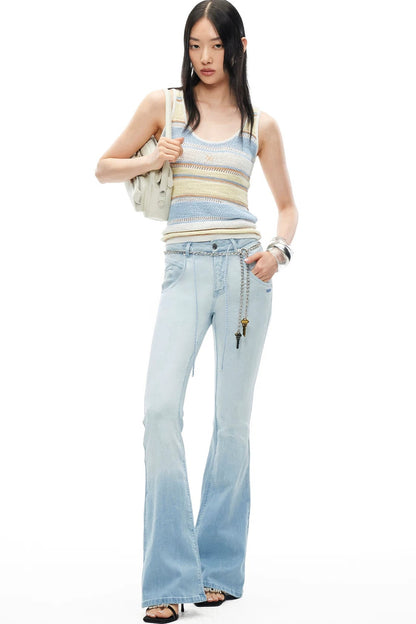 Loop Yarn Knit Vest