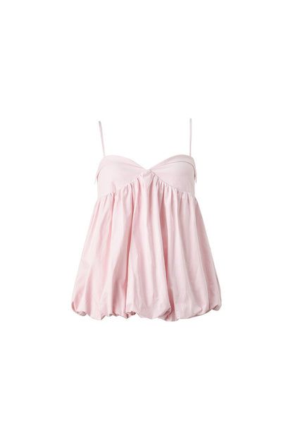 Mist Pink Cotton Camisole Top