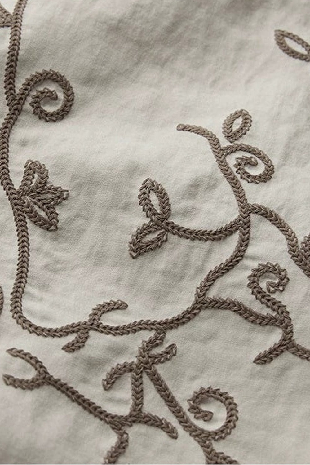 Heavy Embroidery Beading Batwing Jumpsuit