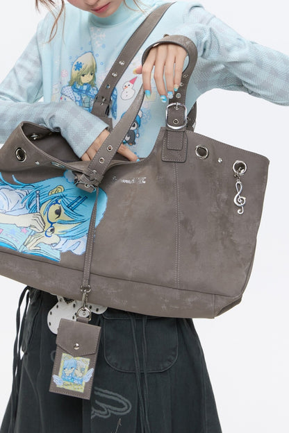 Vintage Comic Girl Tote Bag