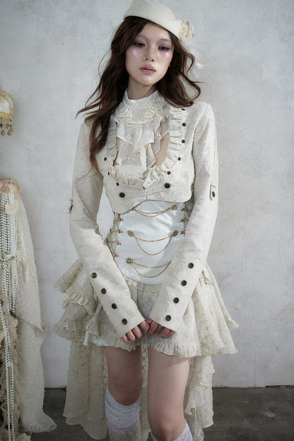 Baroque Lace Collar Scarf