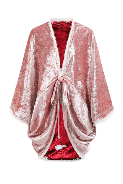 Reversible Velvet Jacket and Dress Set-Up
