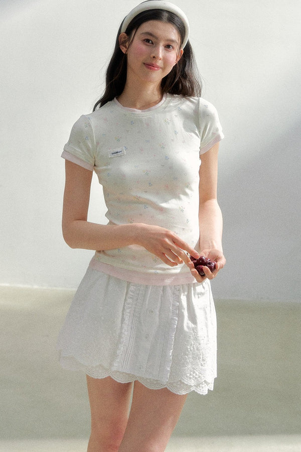 Oxygen Cotton Contrast Tee