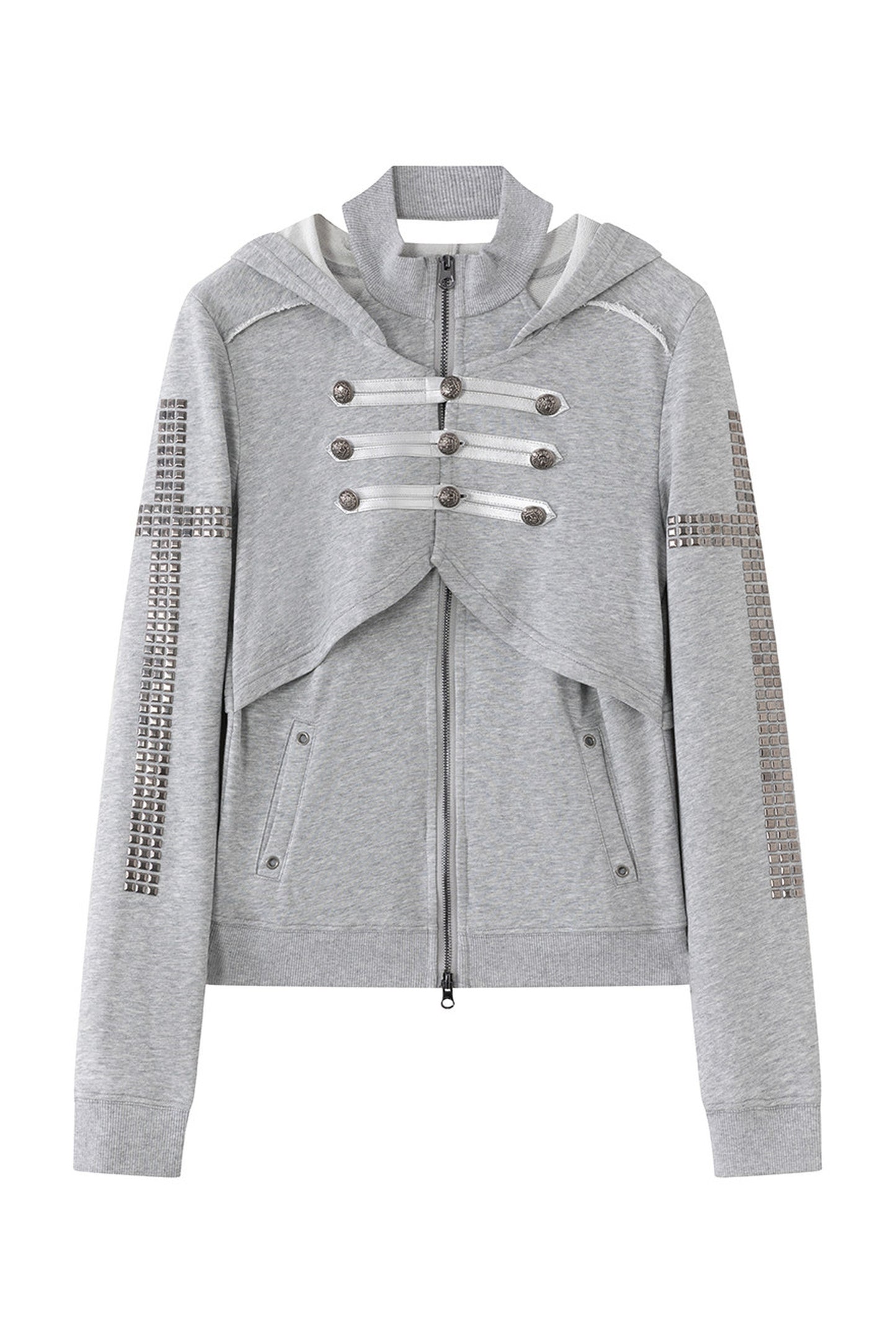 Napoleon Hooded Metal Jacket