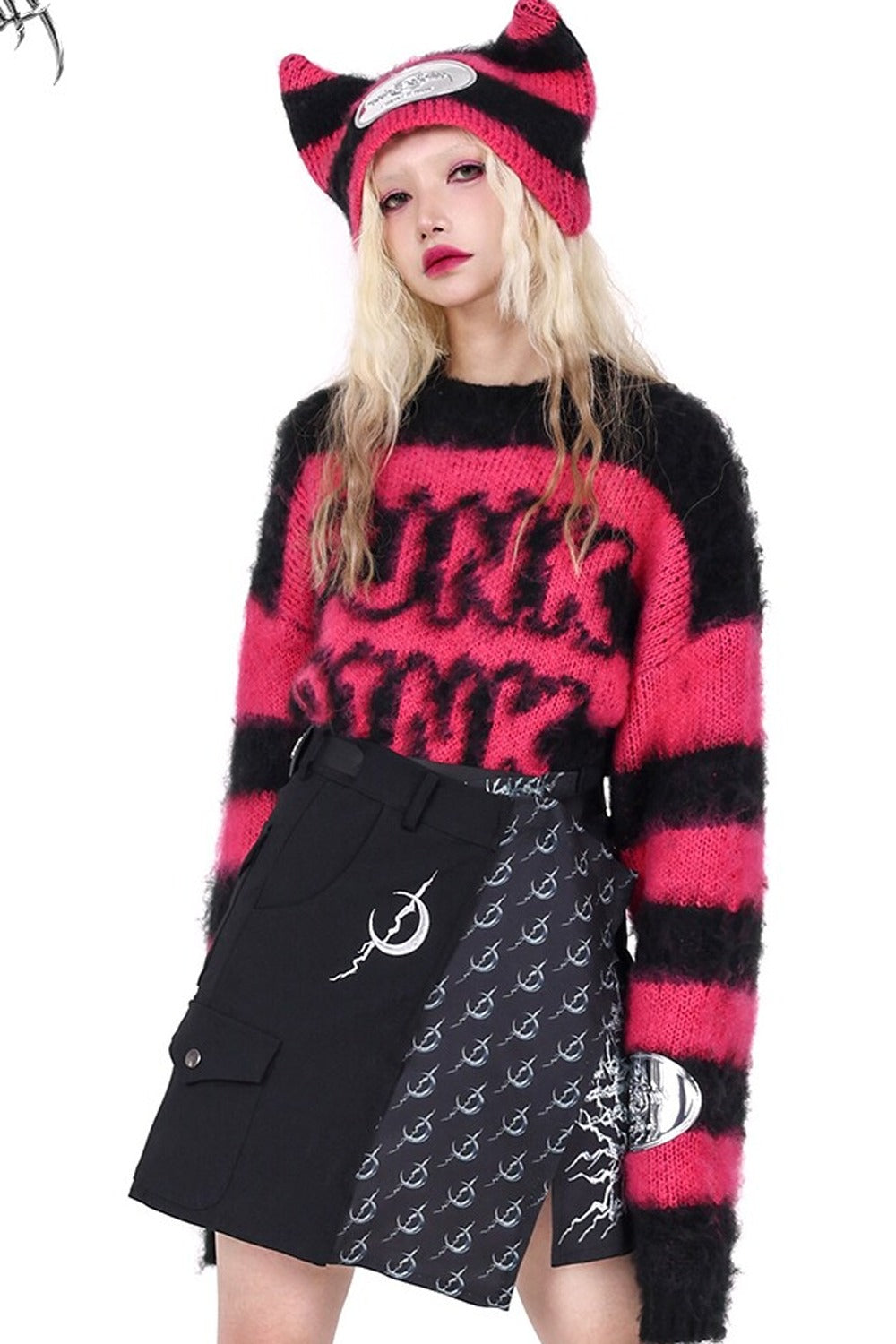 Y2K Rotating Buckle Skirt