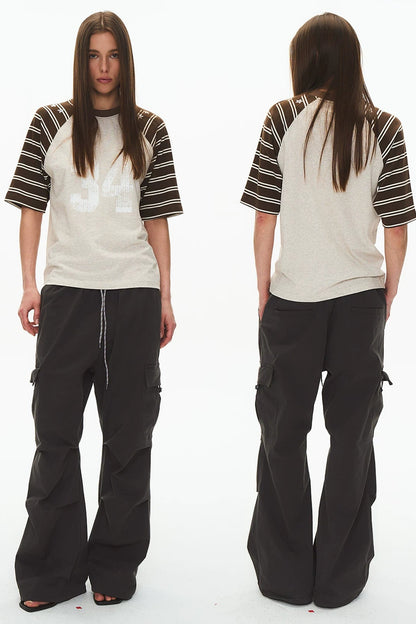 Retro Stripe Raglan T-Shirt