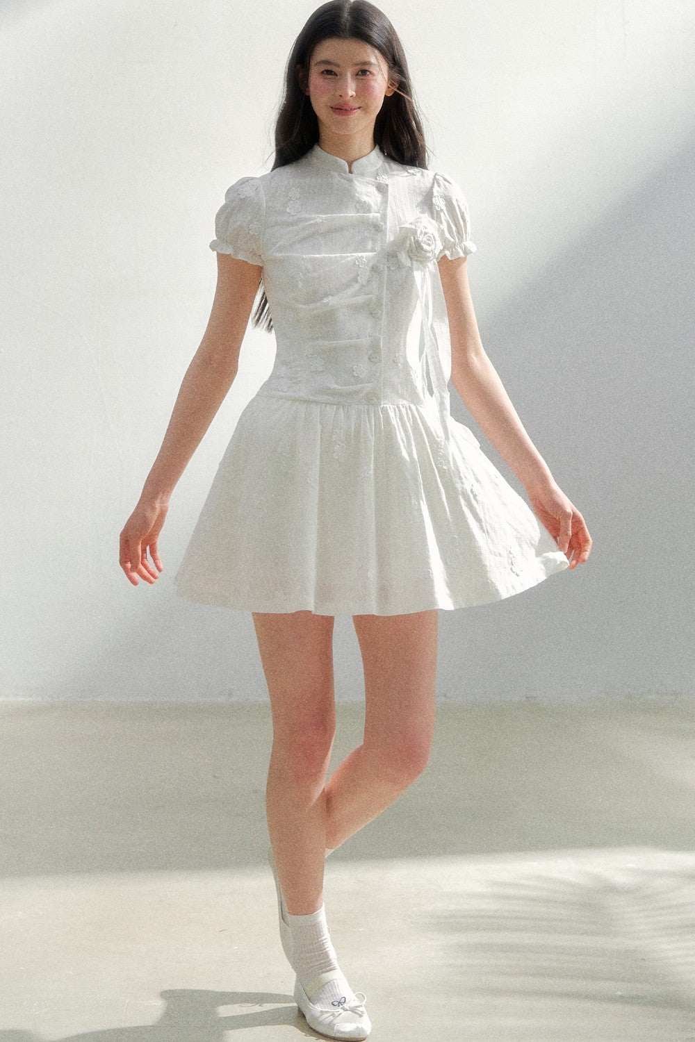 Retro Cheongsam Summer Dress