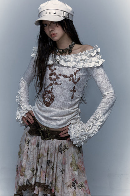 Retro Reversible Knit Top