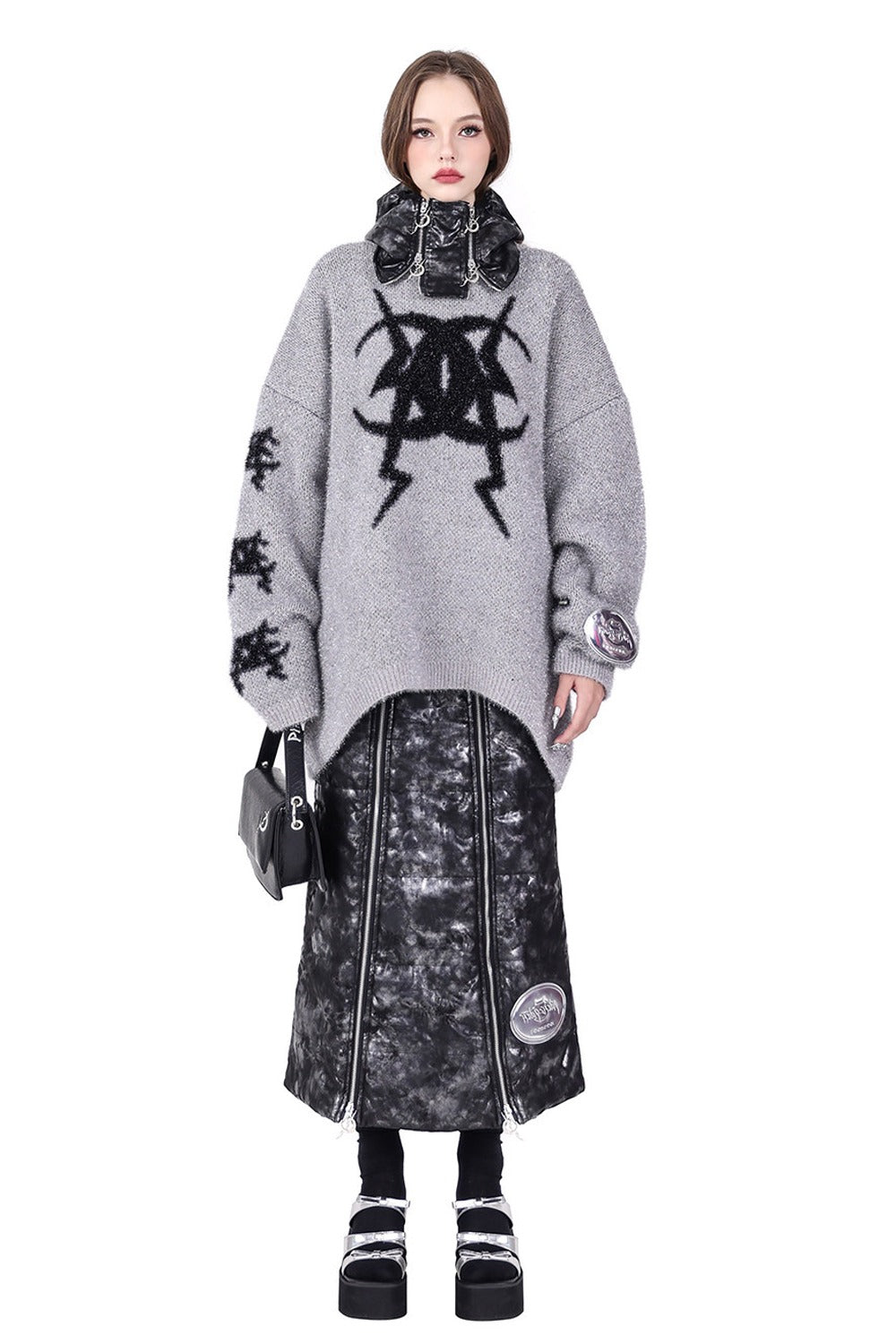 Electric Moon Knit Sweater