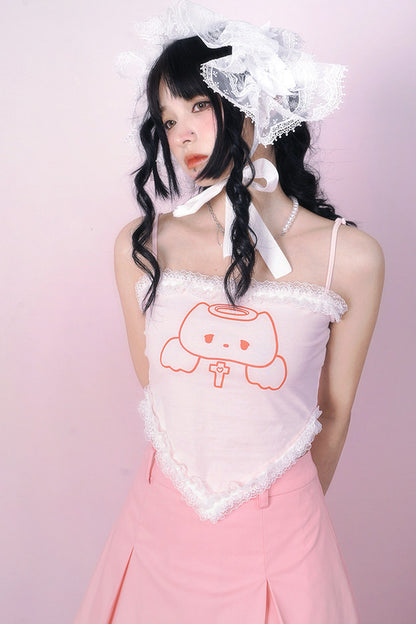 Camisole in pizzo Gatto Angelo