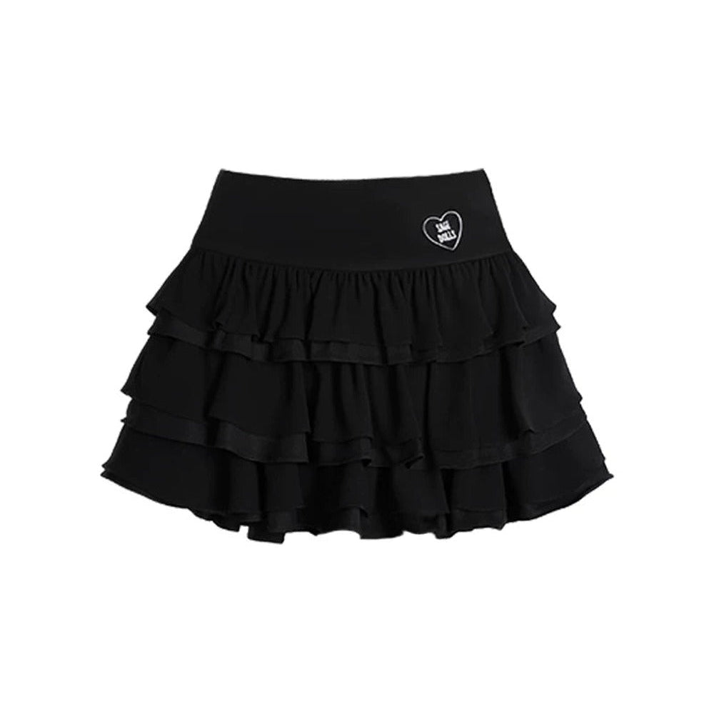 Dark Lolita Doll Collar Top Set-Up