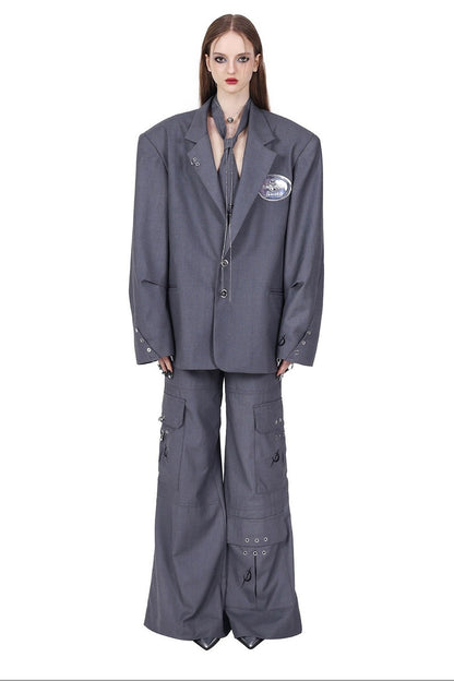 Structured Punk Y2K Blazer
