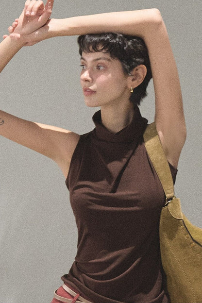Flowing Twilight Halter Vest