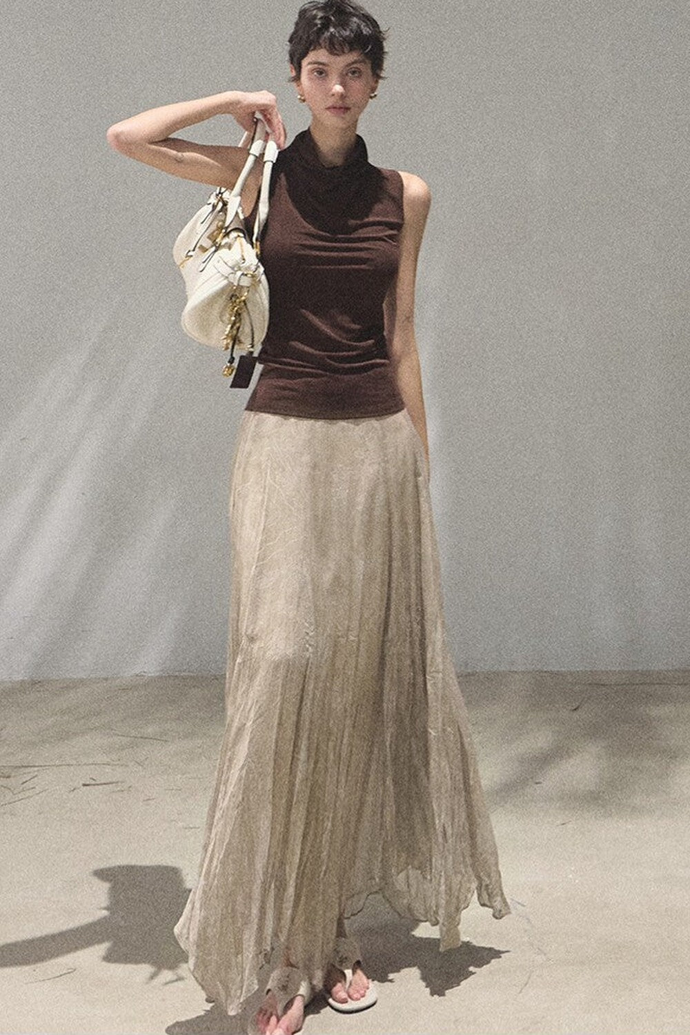 Flowing Twilight Halter Vest