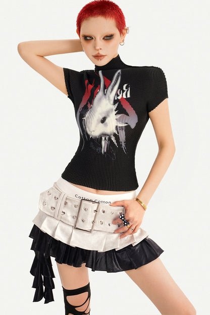 Milk Molly Pleated Blouse