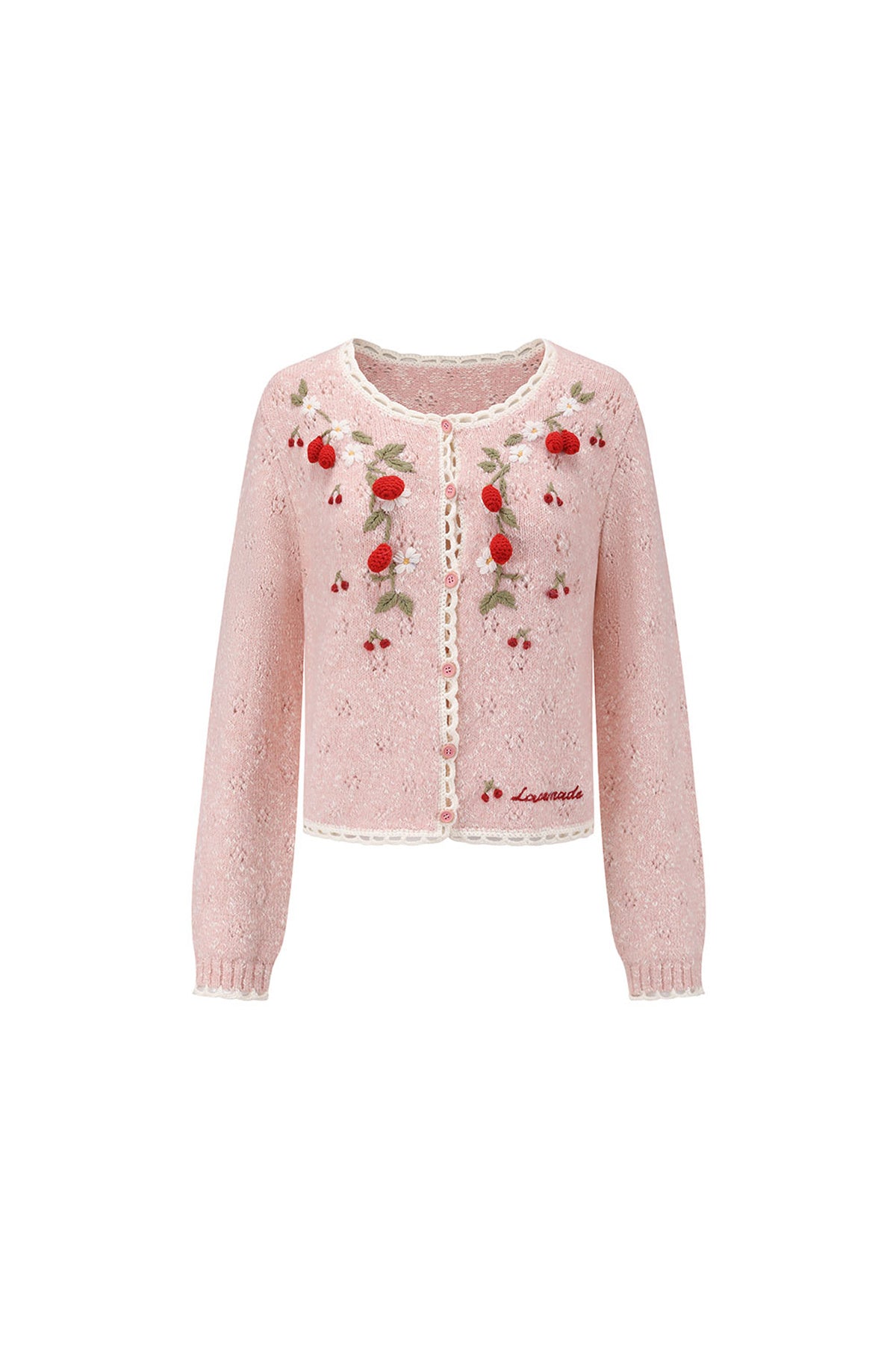 Berry Knit Top, Patchwork Skirt and Jacket Set-Up