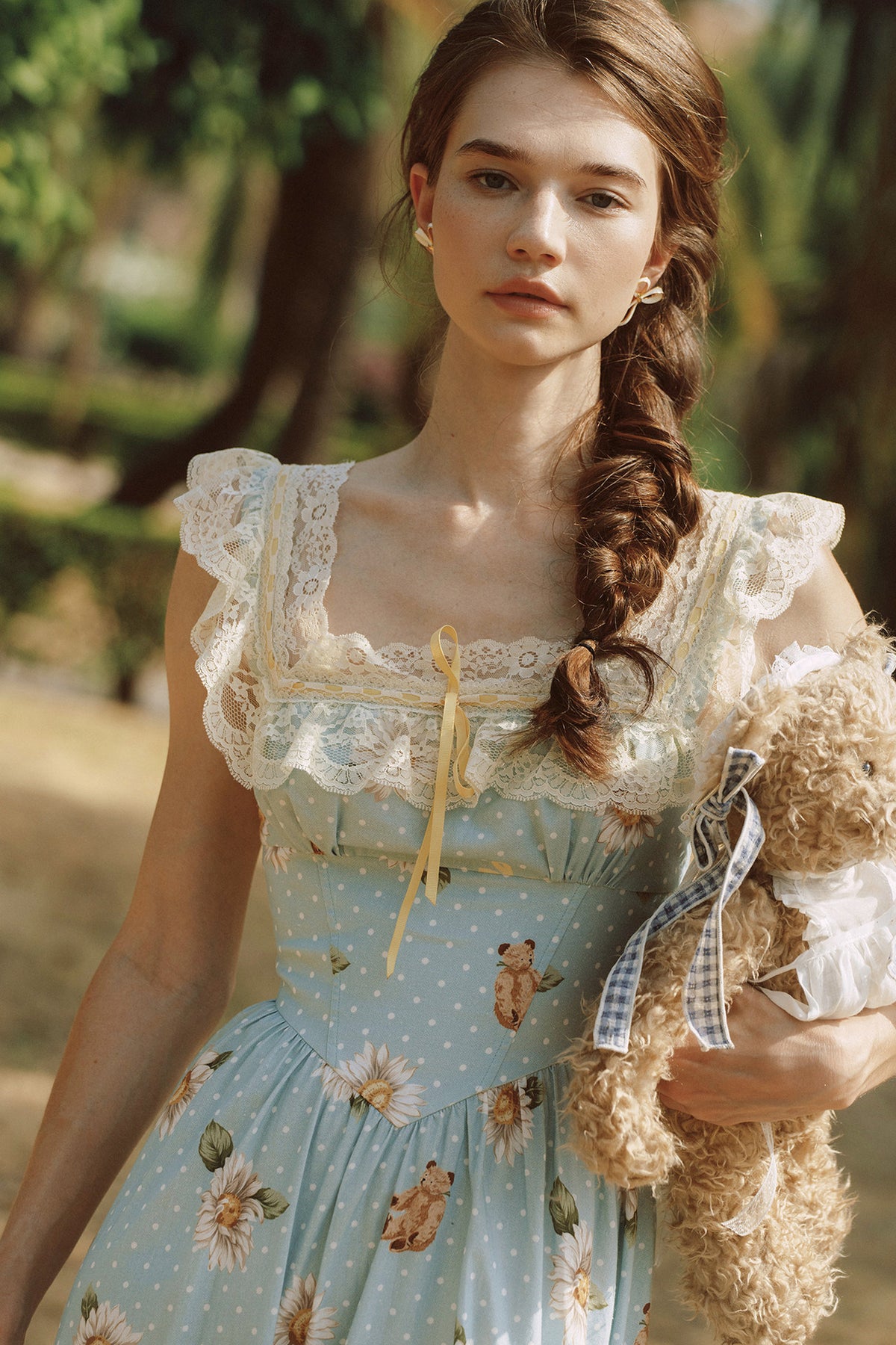 Square Neck Dress