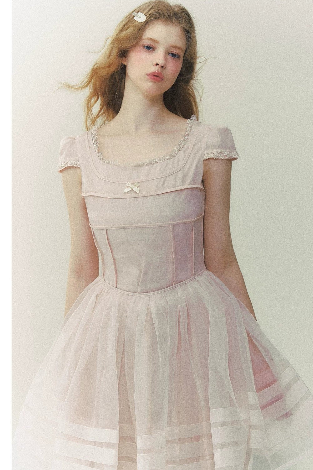 Abito a Maniche Puff Ballet Dreamland