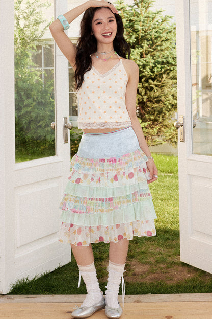 Star Candy Lace Camisole