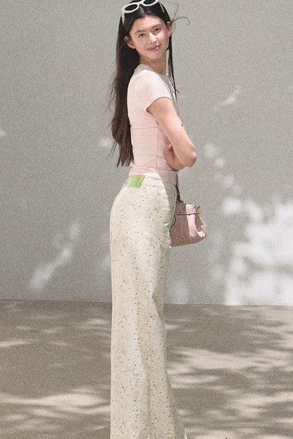 Lace Short Sleeve Top
