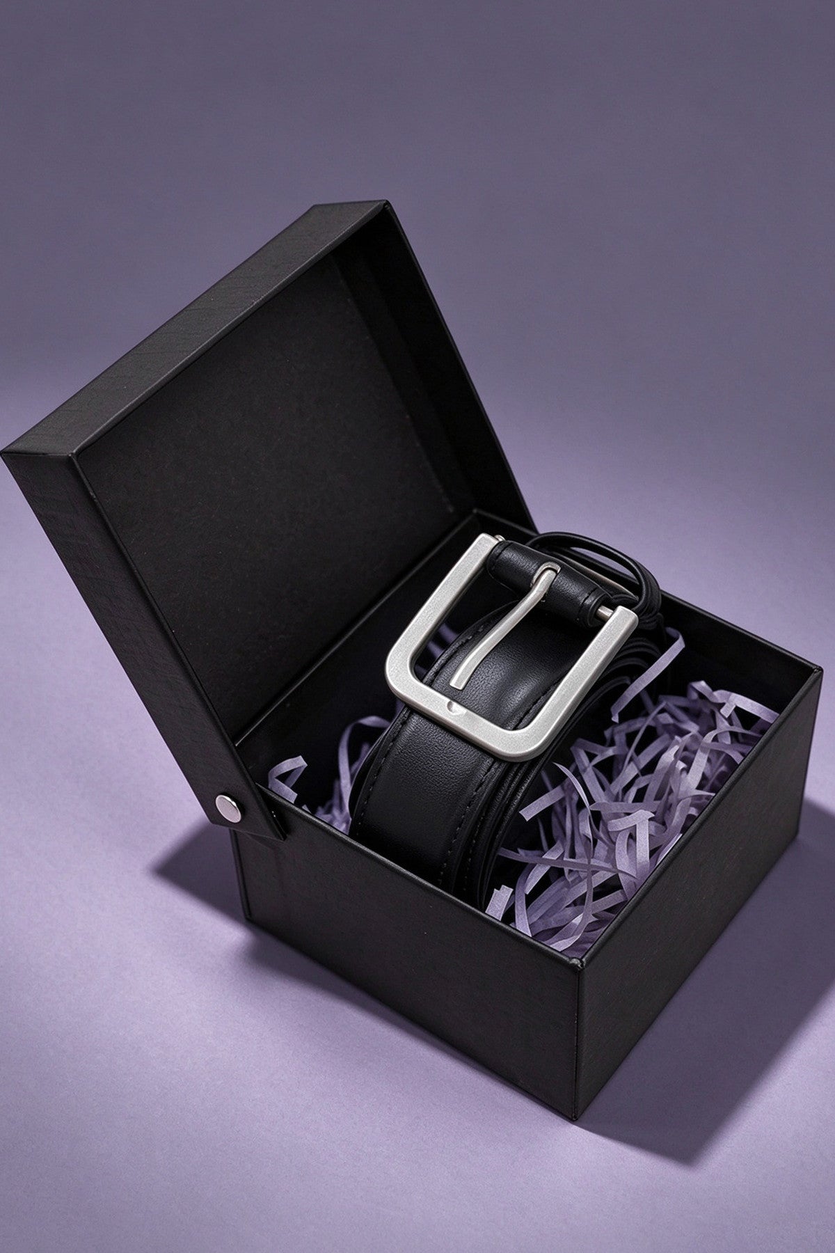 Collar Matte Silver Belt Top