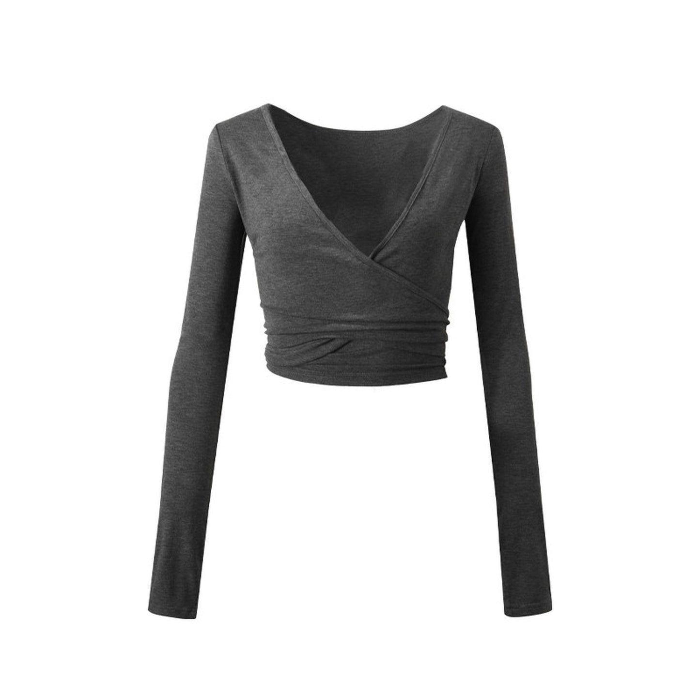 Faux Two-Piece Lyocell Flared Pants Set-Up