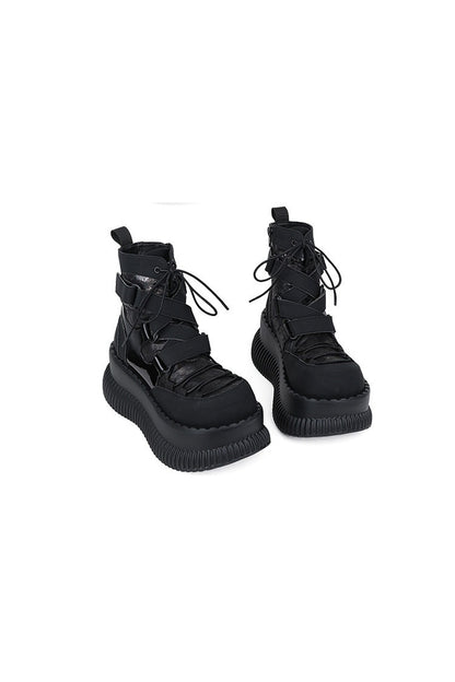 Thick-Soled Short Boots
