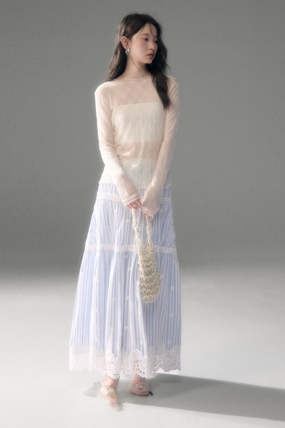 Echo of the Wind Lace Top