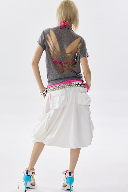 Space Wing Cut-Out Top
