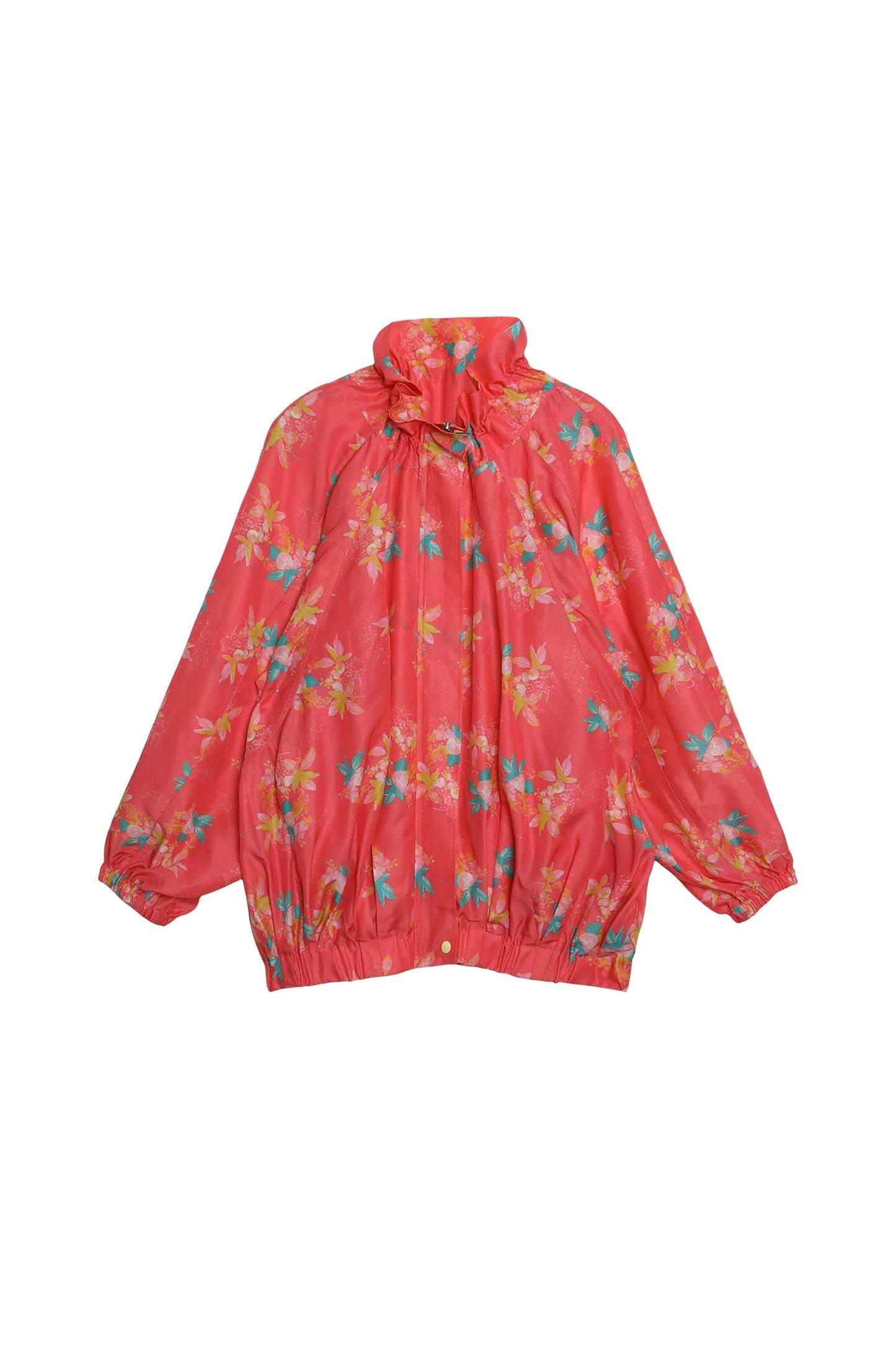 Semi-Sheer Printed Sun Top