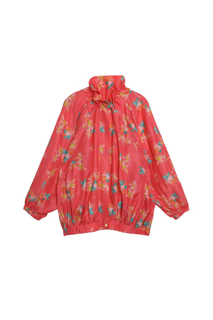 Semi-Sheer Printed Sun Top