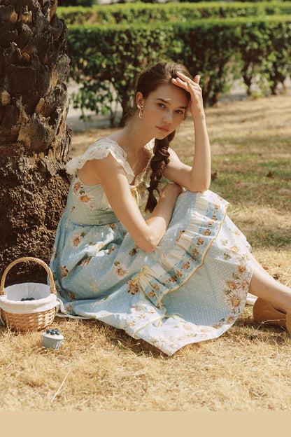 Square Neck Dress