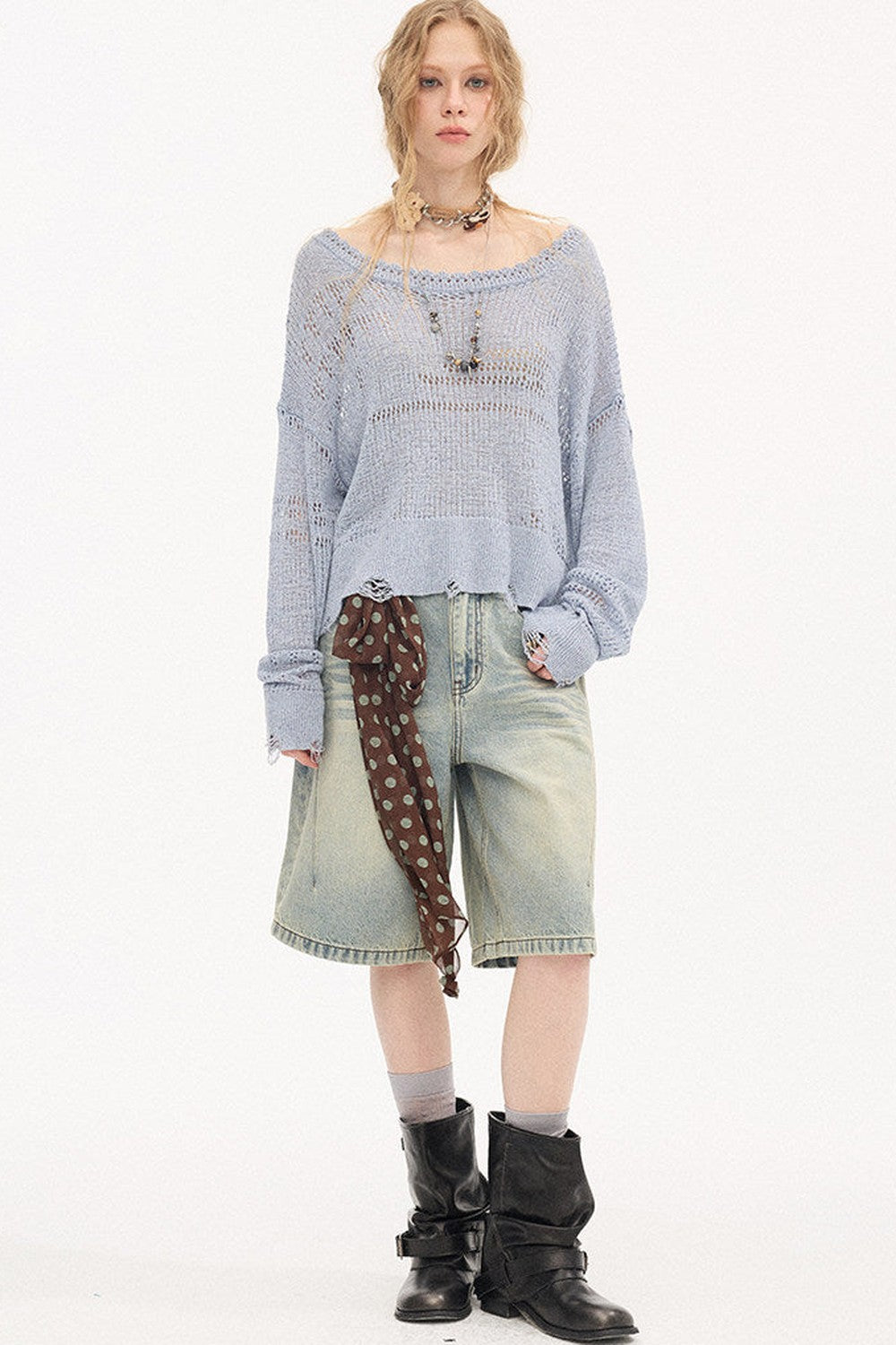 Asymmetrical Knit Top
