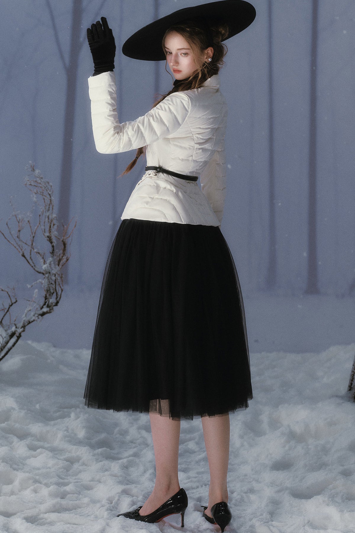 New Look Lightweight Down Jacket and Skirt Set-Up