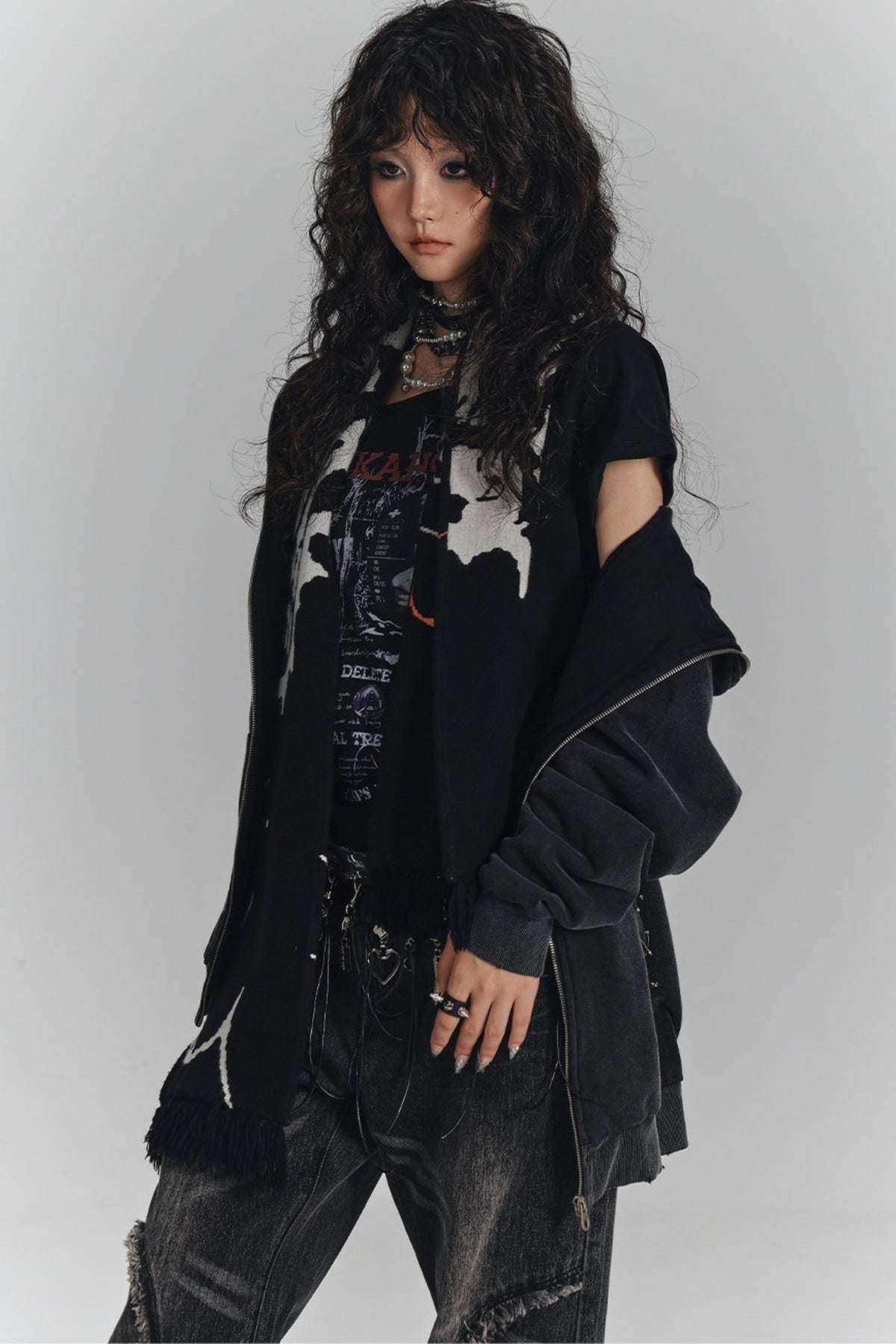 Cat Ear Pin Cardigan