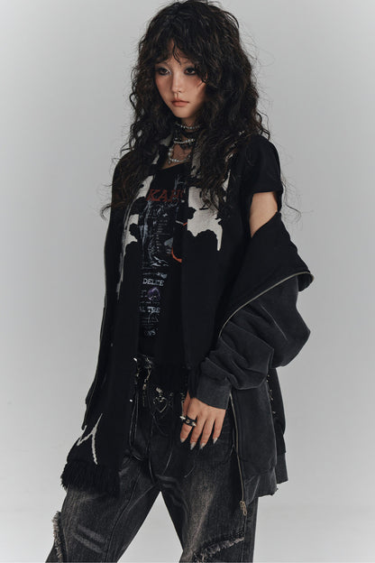 Cat Ear Pin Cardigan