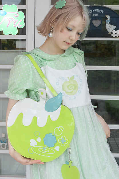 Green Apple Crossbody Bag