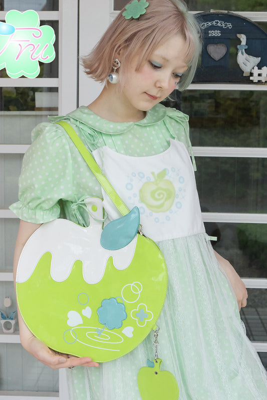 Green Apple Crossbody Bag