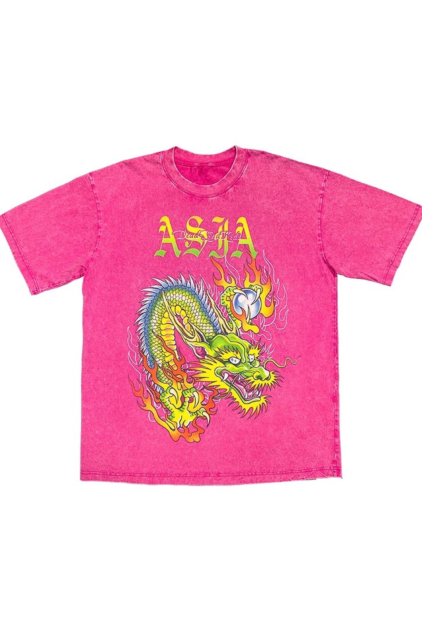 Dragon Print Loose Blouse
